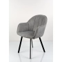 Krzesło DELUXE KR-177 Tkanina STRONG 14 Noga Metalowa